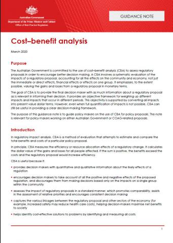 thesis about cost benefit analysis